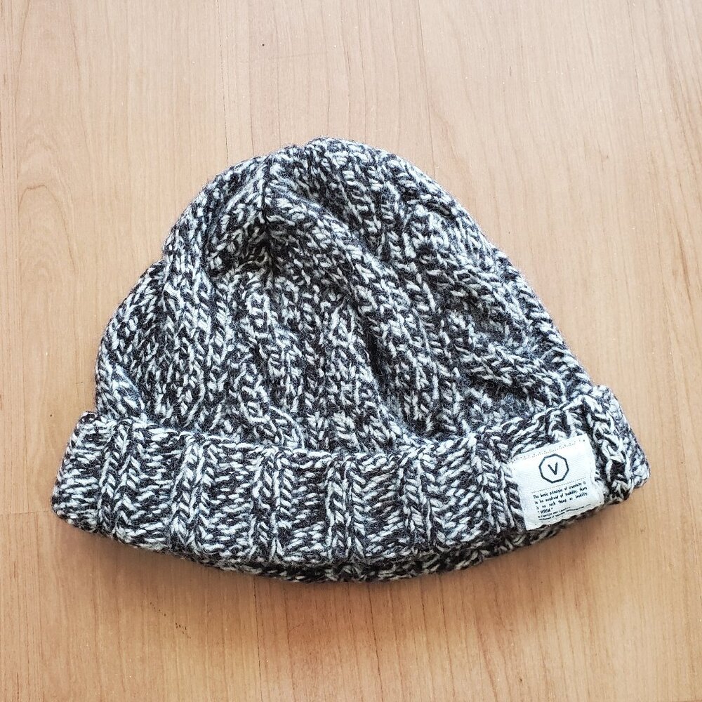 VGUC Visvim Cable Knit Wool Beanie – Brown